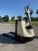 CROWN WP 2300 SERIES PALLET JACK MODEL WP2335-45, ELECTRIC, APPROX MAX CAPACITY 4500, 24 VOLTS, R...