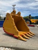 UNUSED 2024 TOFT EXCAVATOR ROCK HEAVY DUTY BUCKET MODEL TOFT100Q, APPROX 54in W...x 66in L x...5f...