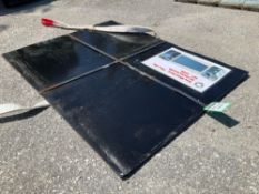 UNUSED METAL SHEET , APPROX 3FT X 4FT, APPROX 30 PIECES TOTAL