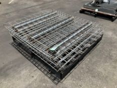 PALLET OF WIRE GRATES FOR PALLET RACKING