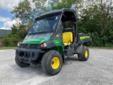 2021 JOHN DEERE GATOR UTV MODEL HPX 815E, DIESEL, 4WD,...MANUEL DUMP BED , HITCH, DOORS IN BACK