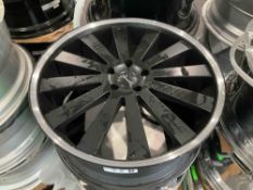 UNUSED GIANELLE......SANTORINI 2290B38GASANBR 22 X 9 RIMS,......( 4 ) RIMS IN SET