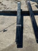 ( 1 ) SET OF FORK EXTENSIONS, APPROX 10FT LONG