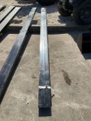 ( 1 ) SET OF FORK EXTENSIONS, APPROX 10FT LONG