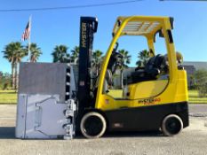 2018 HYSTER FORKLIFT MODEL S40FTS, LP POWERED, APPROX MAX CAPACITY 1500LBS, MAX HEIGHT 187in, CAS...