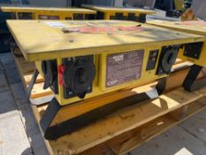 CEP PORTABLE POWER DISTRIBUTION UNIT MODEL G6506-GU, 3R RAIN TIGHT FOR FOR OUTDOOR USE
