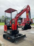 UNUSED 2024 IR MINI EXCAVATOR MODEL IRE13, GAS POWERED,RUBBER TRACKS, BUCKET WITH TEETH , PUSH