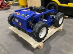 UNUSED 2024 IR LAWN REMOTE CONTROL ELECTRIC START MOWER MODEL IRM12, GAS POWERED; CUTTING WIDTH