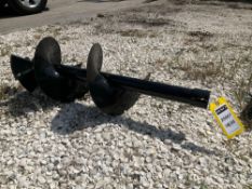 ( 1 ) UNUSED AUGER ATTACHMENT FOR MINI EXCAVATOR