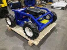 UNUSED 2024 IR LAWN REMOTE CONTROL ELECTRIC START MOWER MODEL IRM12, GAS POWERED; CUTTING WIDTH