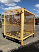GLOBAL PROPANE /...STORAGE CAGE, APPROX 31in W x 40in L x 40in T