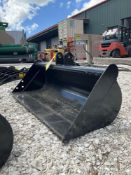 ( 1 ) UNUSED BUCKET ATTACHMENT FOR MINI EXCAVATOR,