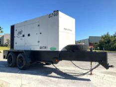 2011 DOOSAN G240WJD-2B-T3, DIESEL, TRAILER MOUNTED, BILL OF SALE ONLY, RUNS & OPERATES...