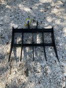 ( 1 ) UNUSED RAKE... ATTACHMENT FOR MINI EXCAVATOR