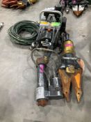 RESCUE TOOLS WHICH INCLUDES ( 2 ) HOSE ,PUMP & ATTACHMENT