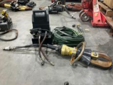 RESCUE TOOLS WHICH INCLUDES ( 2 ) HOSE ,PUMP & ATTACHMENT