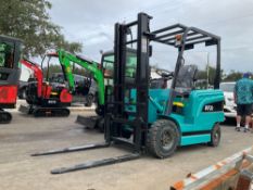 UNUSED 2024 IR FORKLIFT MODEL IRF20 ,APPROX. 4,400 LB CAPACITY, ELECTRIC, TILT, 60V, RUNS & OPERA...