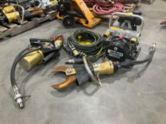 RESCUE TOOLS WHICH INCLUDES ( 2 ) HOSE ,PUMP & ATTACHMENT