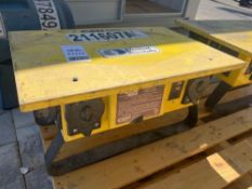 CEP PORTABLE POWER DISTRIBUTION UNIT MODEL G6506-GU, 3R RAIN TIGHT FOR FOR OUTDOOR USE