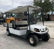 2020 CUSHMAN SHUTTLE 2 GOLF CART WITH UTILITY BED, GAS, BILL OF SALE ONLY, RUNS & DRIVES...