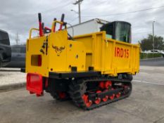 UNUSED 2024 IRD DUMPER CRAWLER TRANSPORTER MODEL IRD15 , GAS POWERED, 13.5HP, TOOL BAG INCLUDED