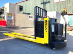 HYSTER PALLET JACK MODEL W80Z, ELECTRIC, 24VOLTS, APPROX MAX CAPACITY 8000LBS,BUILT IN BATTERY CH...
