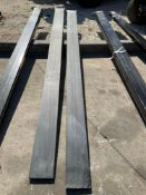 ( 1 ) SET OF FORK EXTENSIONS, APPROX 10FT LONG