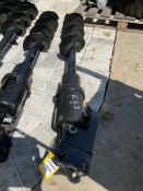 ( 1 ) UNUSED AUGER ATTACHMENT FOR MINI EXCAVATOR