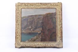 Ernst Ludwig Plass, Felsen am Meer