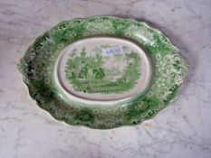 Antike Fleischplatte 40cm