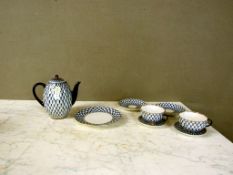 Restservice Russland blau gold