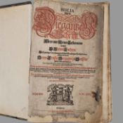 LUTHER, Martin: Biblia - Das ist: Die gantze Schrift Altes und Neues Testaments Teutsch
