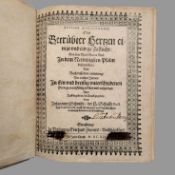 SCHMIDT, Johannes: Asylium afflictorum oder Betrübter Herzen einige und ewige Zuflucht...