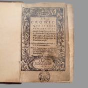HERBERAY, Nicolas de: La cronique du trés-vaillant et redouté Dom Flores de Grece