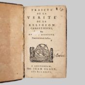 GROTIUS, Hugo: Traicte de la verité de la religion chrestienne