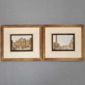 ITALIENISCHER MEISTER: Fontana di Trevi / Monte Cavallo