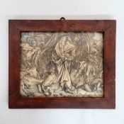 DÜRER, Albrecht: Der Engel mit dem Schlüssel zur Hölle (Fragment)