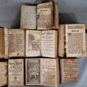Konvolut alte Bücher 17./18. Jh.