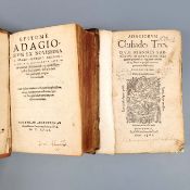 ROTTERDAM, Erasmus von / TAPPE, Eberhard: Epitome adagiorum ex novissima recognitatione