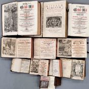 Konvolut Bücher 17. / 18. Jahrhundert