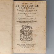 PITHOEUS, Petrus: Annalium et historiae Francorum ab anno Christi DCCVIII ad ann. DCCCCXC….
