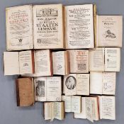 Konvolut Bücher 17./18. Jahrhundert