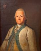 Unbekannter Künstler, Portrait eines Herrn, Inschrift: Jos. Wilhelm Reichs Freyherr zu Bubenhofen,