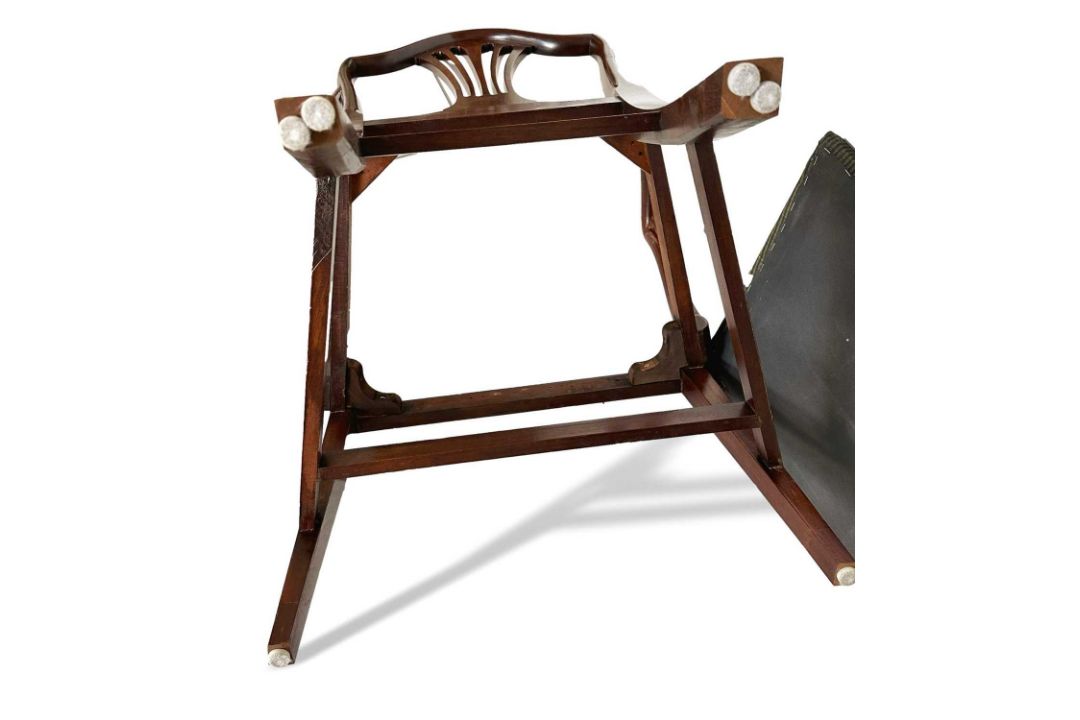 Armlehnstuhl armchair wohl England 19. Jahrhundert, Hepplewhite Stil, teilweise restauriert - Bild 6 aus 7