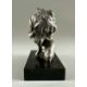 Mariani, Guido (1950-2021), Figur knieender Akt, silberfarbene Bronze, Studio 3 - Bild 7 aus 9