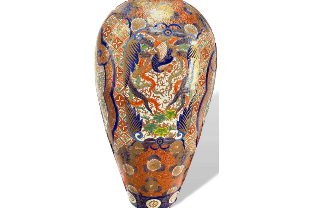 Asiatika große Bodenvase Imari Japan - Bild 7 aus 13