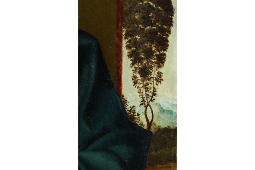 Giovanni Bellini (1437-1516) Kopie nach, Ölgemälde um 1800, Madonna degli Alberetti - Bild 8 aus 14