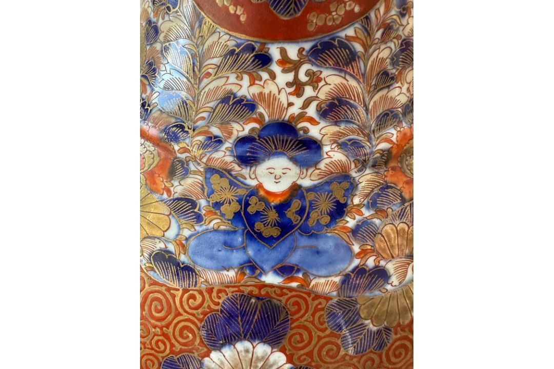 Asiatika große Bodenvase Imari Japan - Bild 9 aus 13