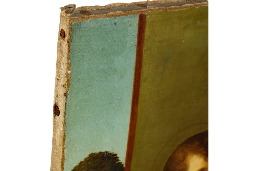 Giovanni Bellini (1437-1516) Kopie nach, Ölgemälde um 1800, Madonna degli Alberetti - Bild 11 aus 14