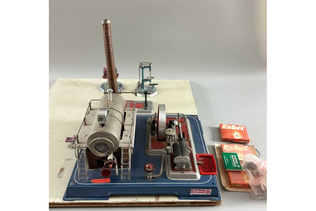 Wilesco Dampfmaschine Made in W. - Germany - Bild 3 aus 6
